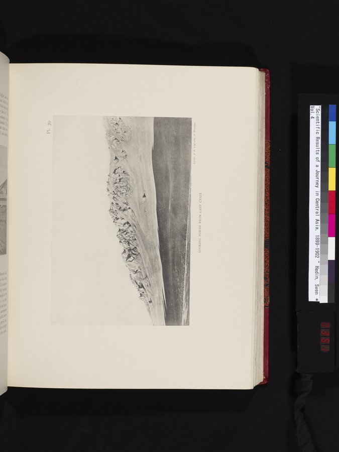 Scientific Results of a Journey in Central Asia, 1899-1902 : vol.4 / 351 ページ（カラー画像）
