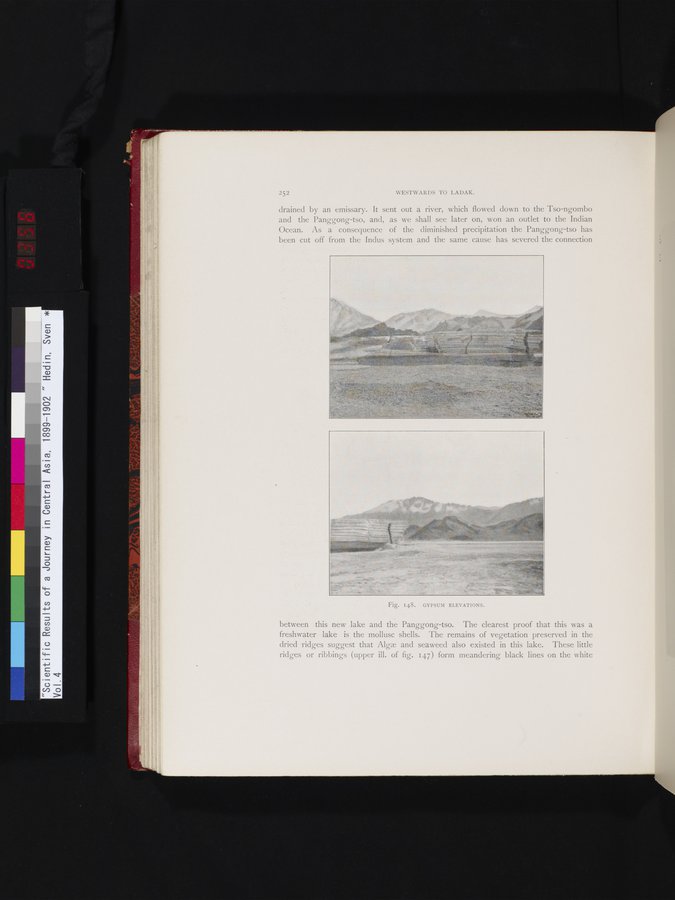 Scientific Results of a Journey in Central Asia, 1899-1902 : vol.4 / 356 ページ（カラー画像）
