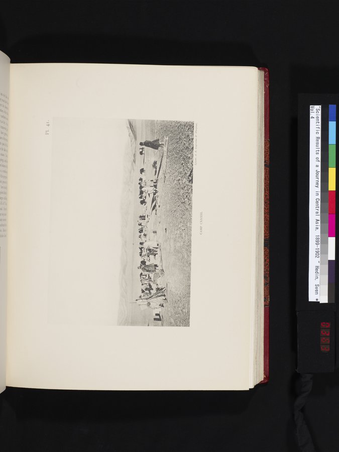 Scientific Results of a Journey in Central Asia, 1899-1902 : vol.4 / 363 ページ（カラー画像）