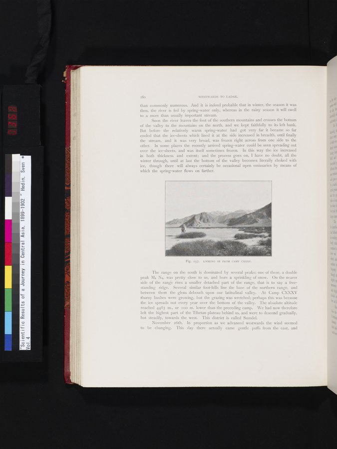 Scientific Results of a Journey in Central Asia, 1899-1902 : vol.4 / 368 ページ（カラー画像）