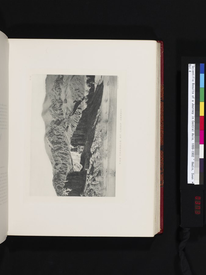 Scientific Results of a Journey in Central Asia, 1899-1902 : vol.4 / 373 ページ（カラー画像）