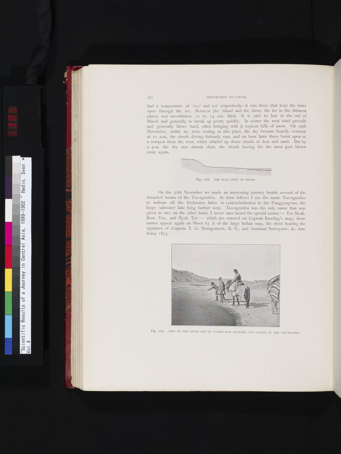 Scientific Results of a Journey in Central Asia, 1899-1902 : vol.4 / 386 ページ（カラー画像）
