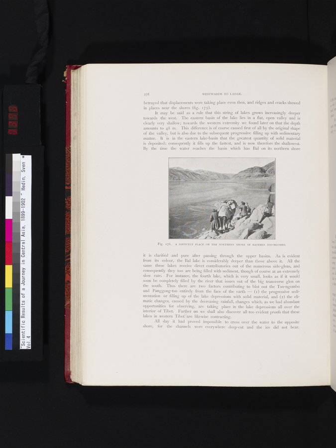 Scientific Results of a Journey in Central Asia, 1899-1902 : vol.4 / 396 ページ（カラー画像）