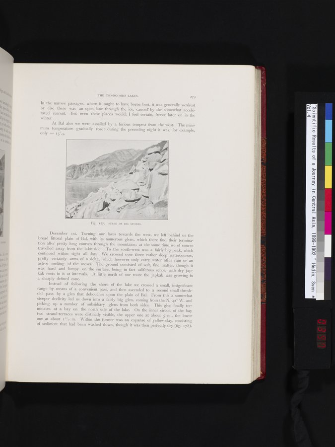 Scientific Results of a Journey in Central Asia, 1899-1902 : vol.4 / 397 ページ（カラー画像）
