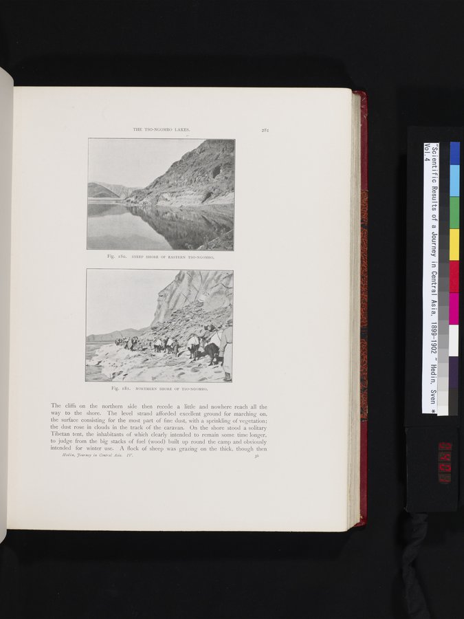 Scientific Results of a Journey in Central Asia, 1899-1902 : vol.4 / 401 ページ（カラー画像）