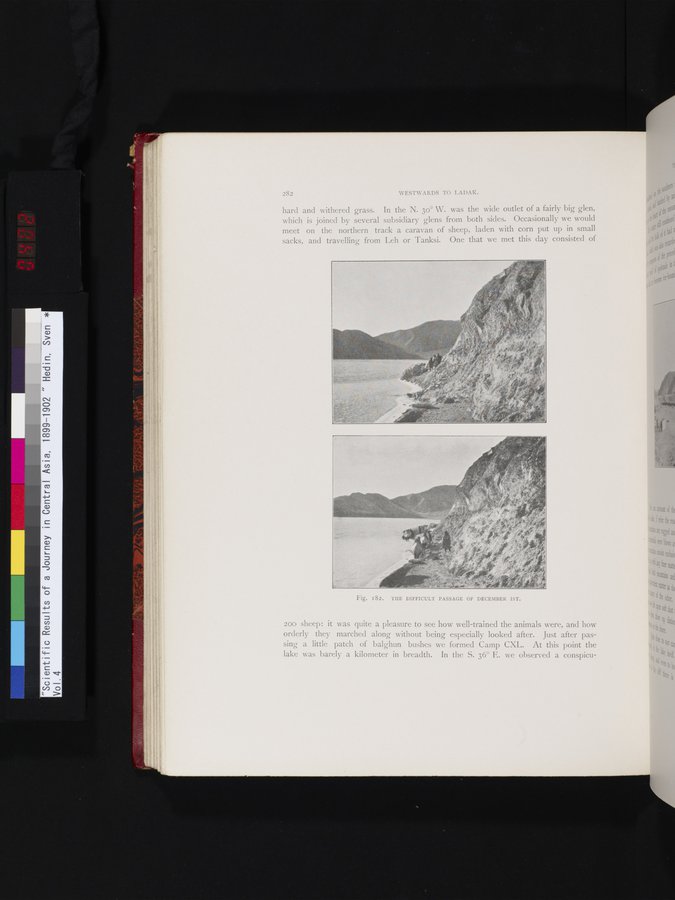 Scientific Results of a Journey in Central Asia, 1899-1902 : vol.4 / 402 ページ（カラー画像）