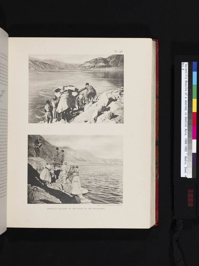 Scientific Results of a Journey in Central Asia, 1899-1902 : vol.4 / 405 ページ（カラー画像）