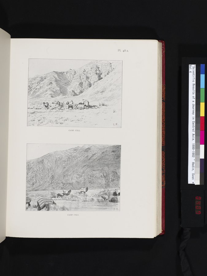 Scientific Results of a Journey in Central Asia, 1899-1902 : vol.4 / 407 ページ（カラー画像）