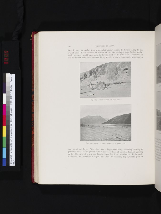 Scientific Results of a Journey in Central Asia, 1899-1902 : vol.4 / 410 ページ（カラー画像）