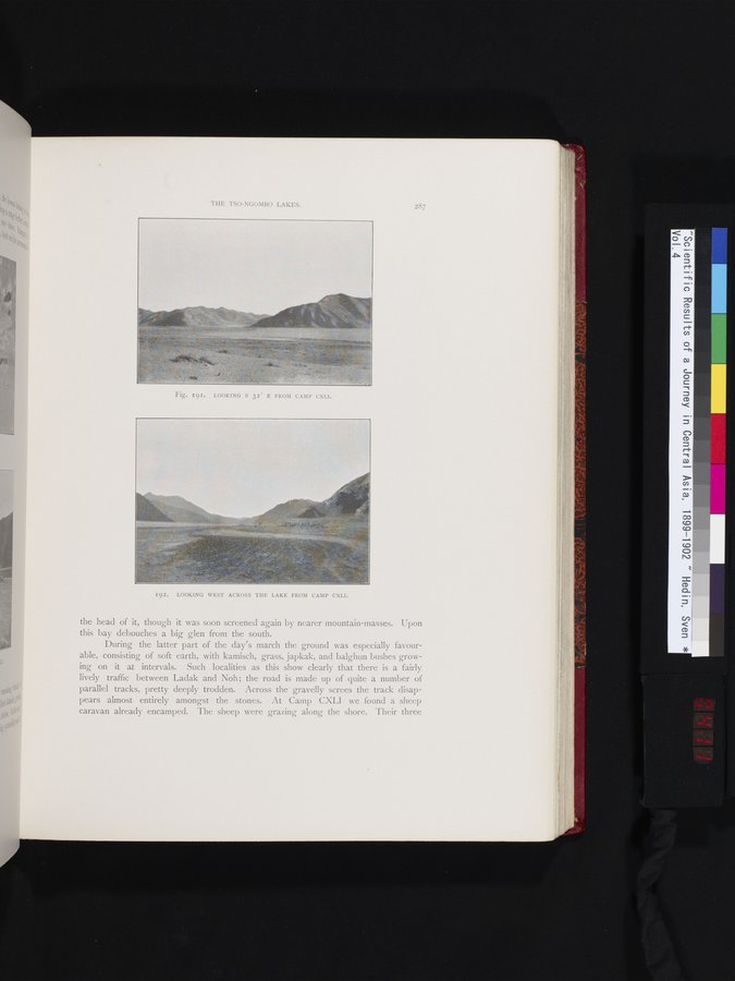 Scientific Results of a Journey in Central Asia, 1899-1902 : vol.4 / 411 ページ（カラー画像）
