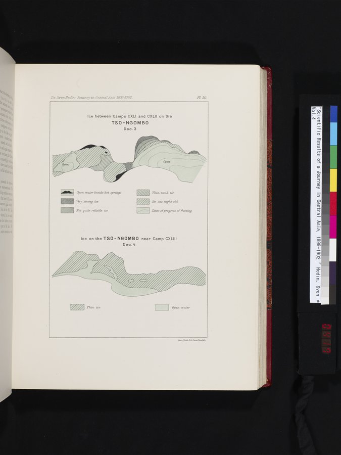 Scientific Results of a Journey in Central Asia, 1899-1902 : vol.4 / 417 ページ（カラー画像）