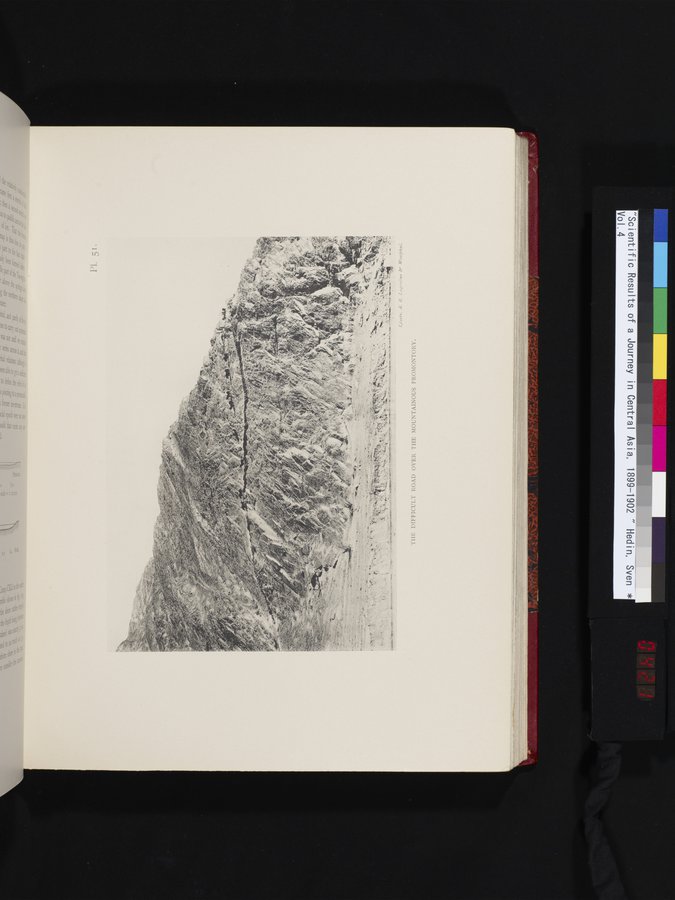 Scientific Results of a Journey in Central Asia, 1899-1902 : vol.4 / 421 ページ（カラー画像）
