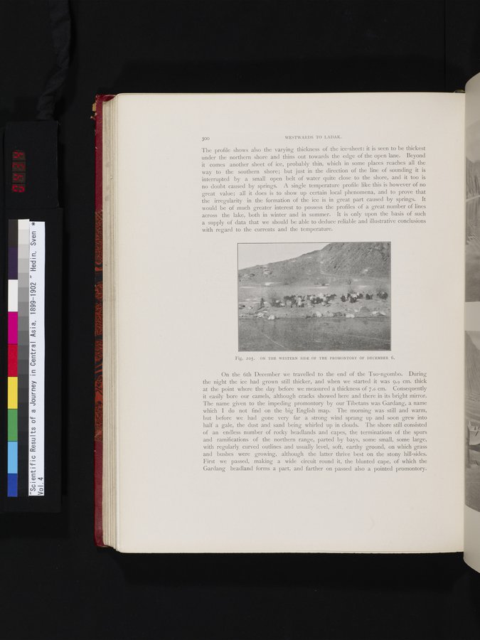 Scientific Results of a Journey in Central Asia, 1899-1902 : vol.4 / 434 ページ（カラー画像）