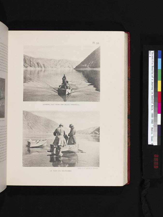 Scientific Results of a Journey in Central Asia, 1899-1902 : vol.4 / 435 ページ（カラー画像）
