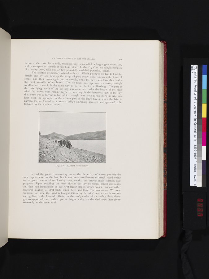 Scientific Results of a Journey in Central Asia, 1899-1902 : vol.4 / 437 ページ（カラー画像）