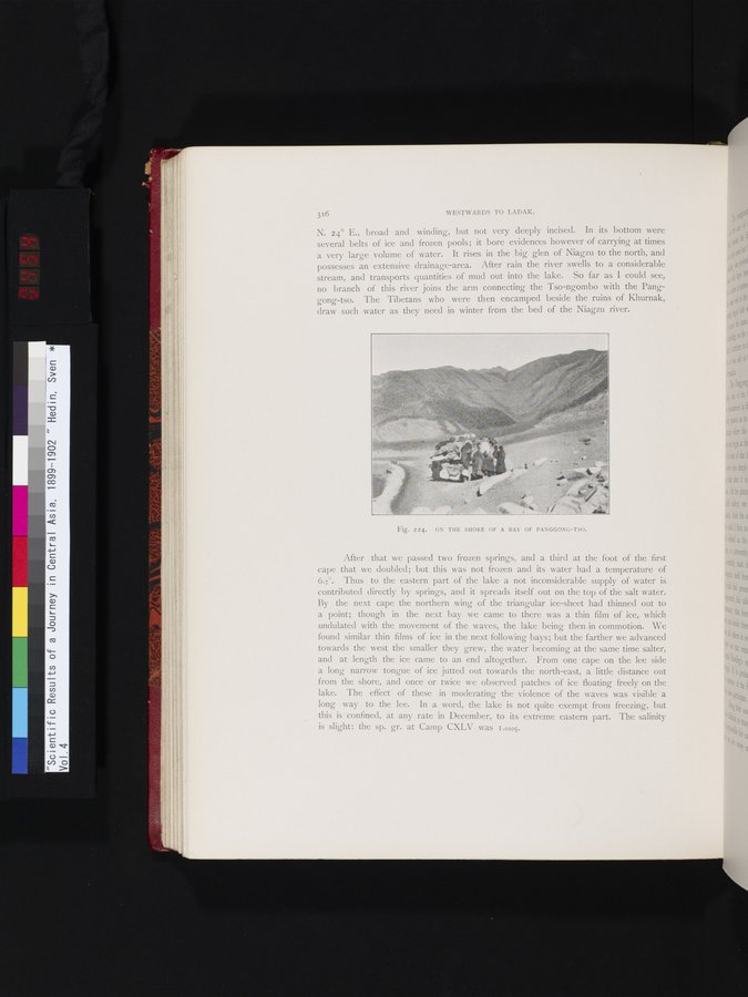 Scientific Results of a Journey in Central Asia, 1899-1902 : vol.4 / 454 ページ（カラー画像）