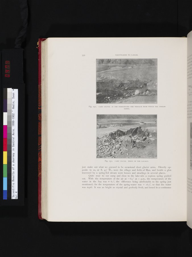 Scientific Results of a Journey in Central Asia, 1899-1902 : vol.4 / 474 ページ（カラー画像）