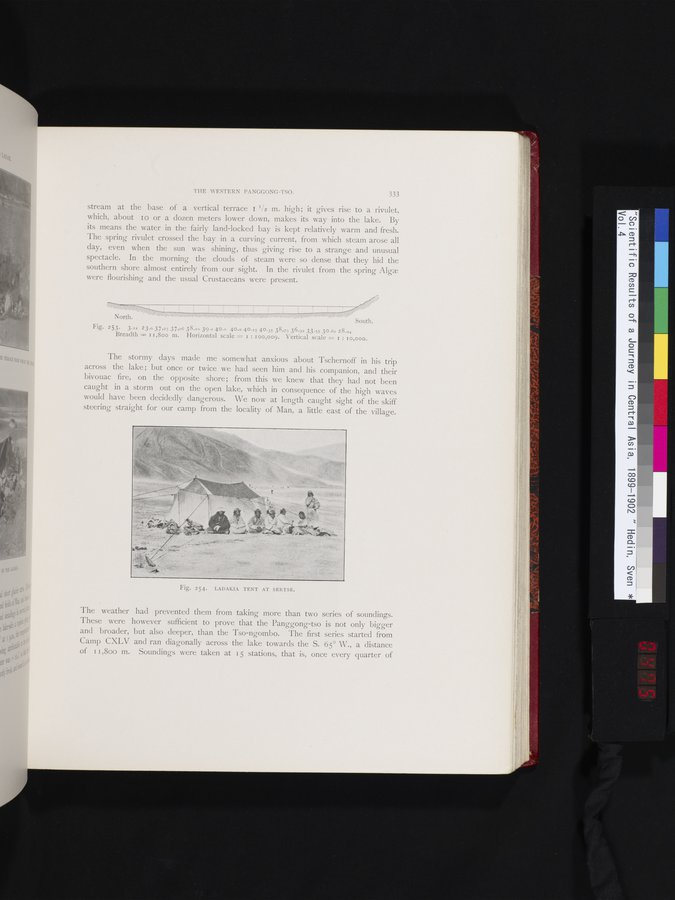 Scientific Results of a Journey in Central Asia, 1899-1902 : vol.4 / 475 ページ（カラー画像）