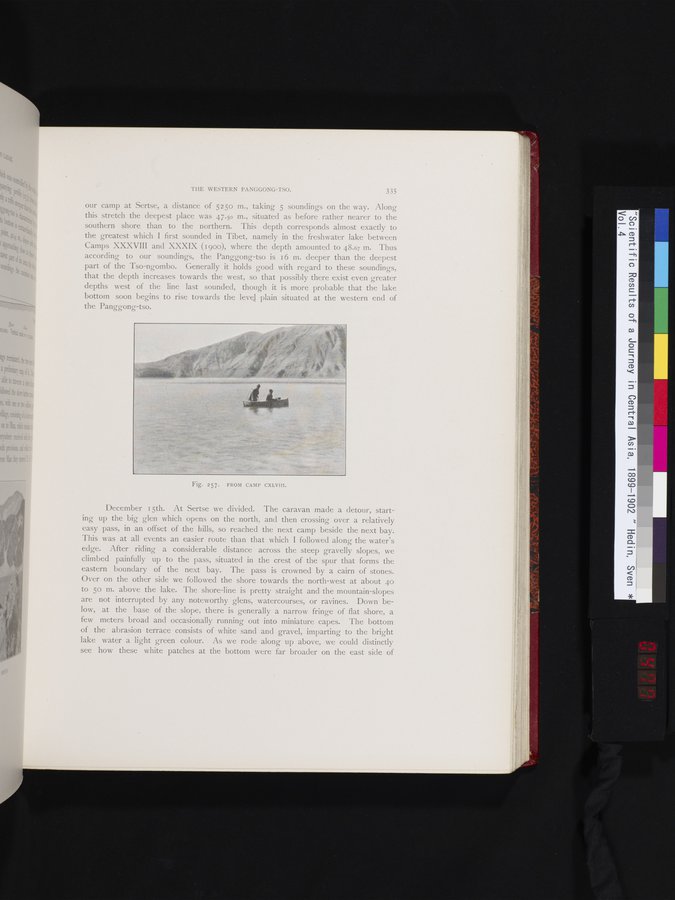 Scientific Results of a Journey in Central Asia, 1899-1902 : vol.4 / 477 ページ（カラー画像）