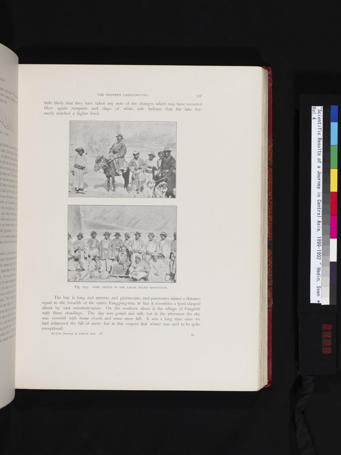 Scientific Results of a Journey in Central Asia, 1899-1902 : vol.4 / 479 ページ（カラー画像）