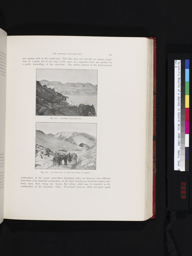 Scientific Results of a Journey in Central Asia, 1899-1902 : vol.4 / 481 ページ（カラー画像）