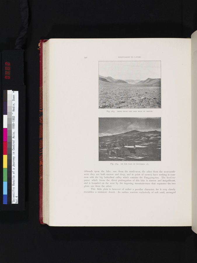 Scientific Results of a Journey in Central Asia, 1899-1902 : vol.4 / 482 ページ（カラー画像）