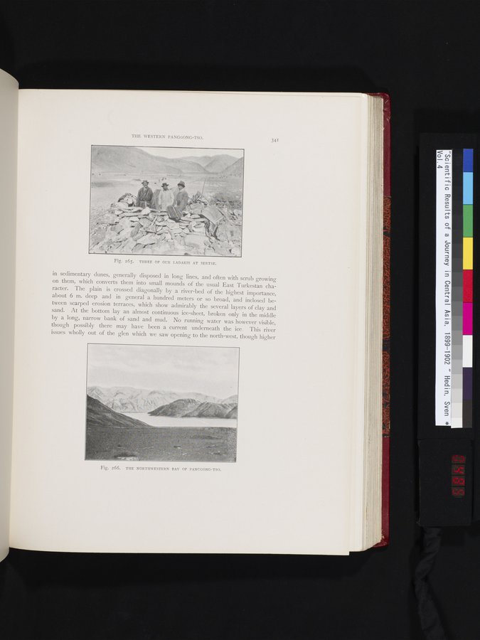 Scientific Results of a Journey in Central Asia, 1899-1902 : vol.4 / 485 ページ（カラー画像）