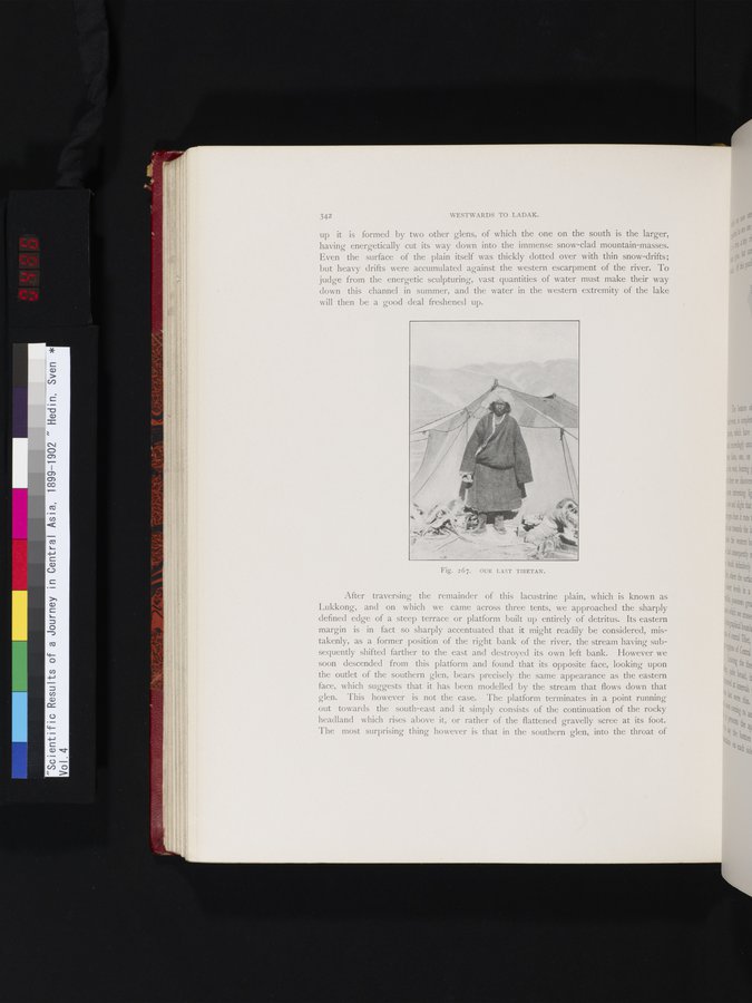 Scientific Results of a Journey in Central Asia, 1899-1902 : vol.4 / 486 ページ（カラー画像）