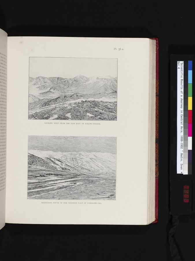 Scientific Results of a Journey in Central Asia, 1899-1902 : vol.4 / 489 ページ（カラー画像）