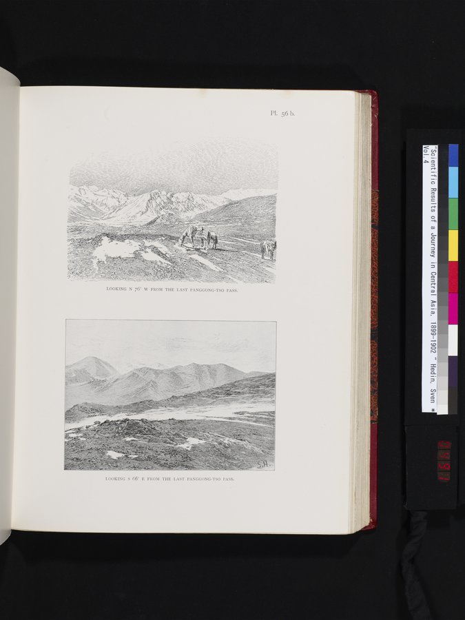 Scientific Results of a Journey in Central Asia, 1899-1902 : vol.4 / 491 ページ（カラー画像）