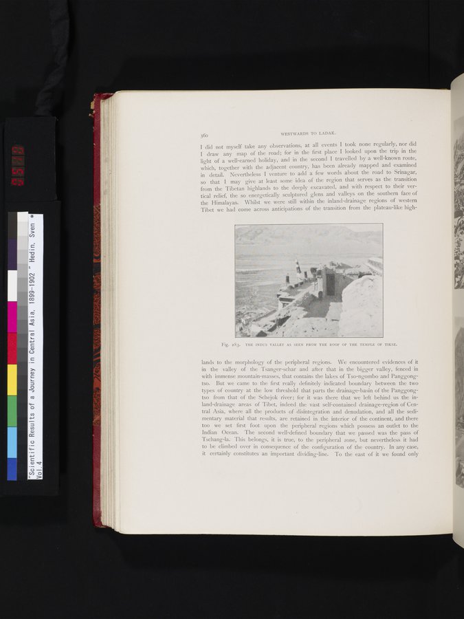 Scientific Results of a Journey in Central Asia, 1899-1902 : vol.4 / 510 ページ（カラー画像）