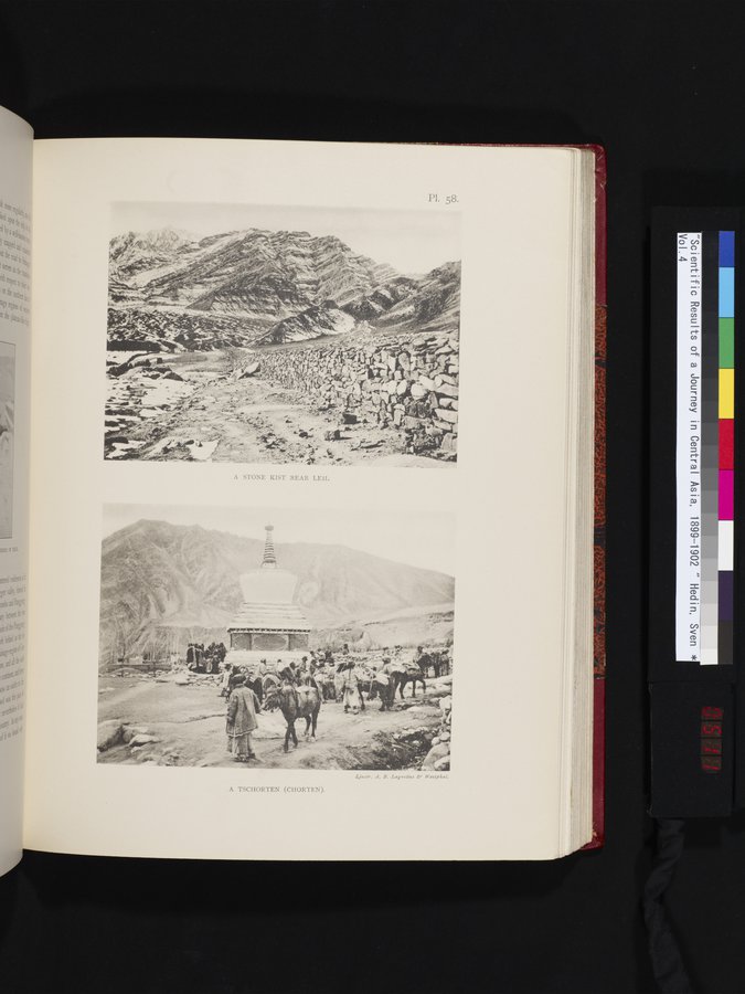 Scientific Results of a Journey in Central Asia, 1899-1902 : vol.4 / 511 ページ（カラー画像）