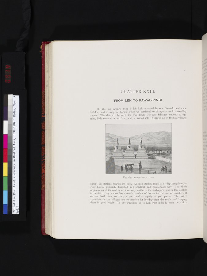 Scientific Results of a Journey in Central Asia, 1899-1902 : vol.4 / 514 ページ（カラー画像）