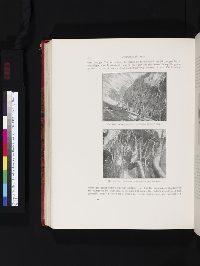 Scientific Results of a Journey in Central Asia, 1899-1902 : vol.4 / 528 ページ（カラー画像）