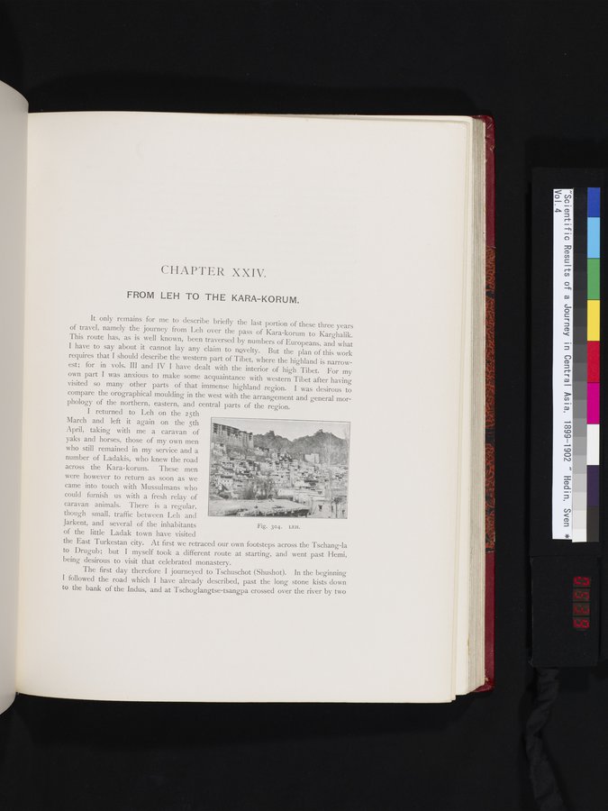 Scientific Results of a Journey in Central Asia, 1899-1902 : vol.4 / 539 ページ（カラー画像）