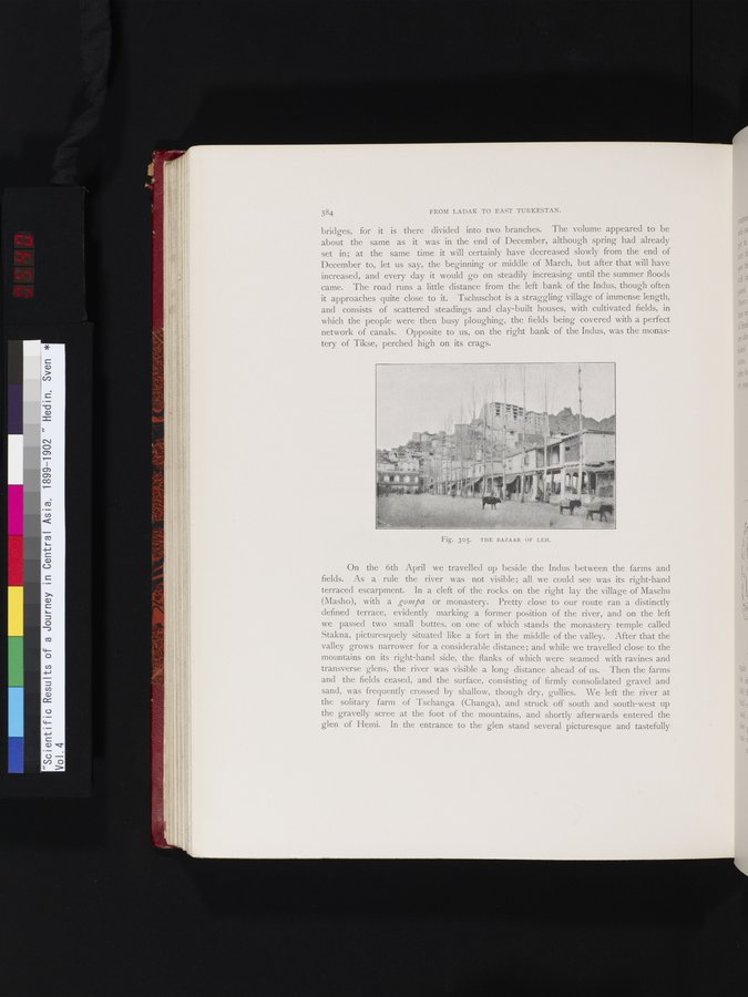 Scientific Results of a Journey in Central Asia, 1899-1902 : vol.4 / 540 ページ（カラー画像）
