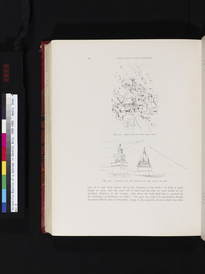 Scientific Results of a Journey in Central Asia, 1899-1902 : vol.4 / 542 ページ（カラー画像）