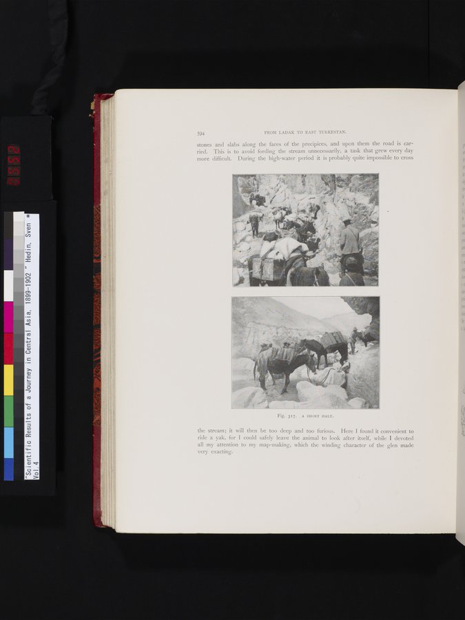 Scientific Results of a Journey in Central Asia, 1899-1902 : vol.4 / 552 ページ（カラー画像）