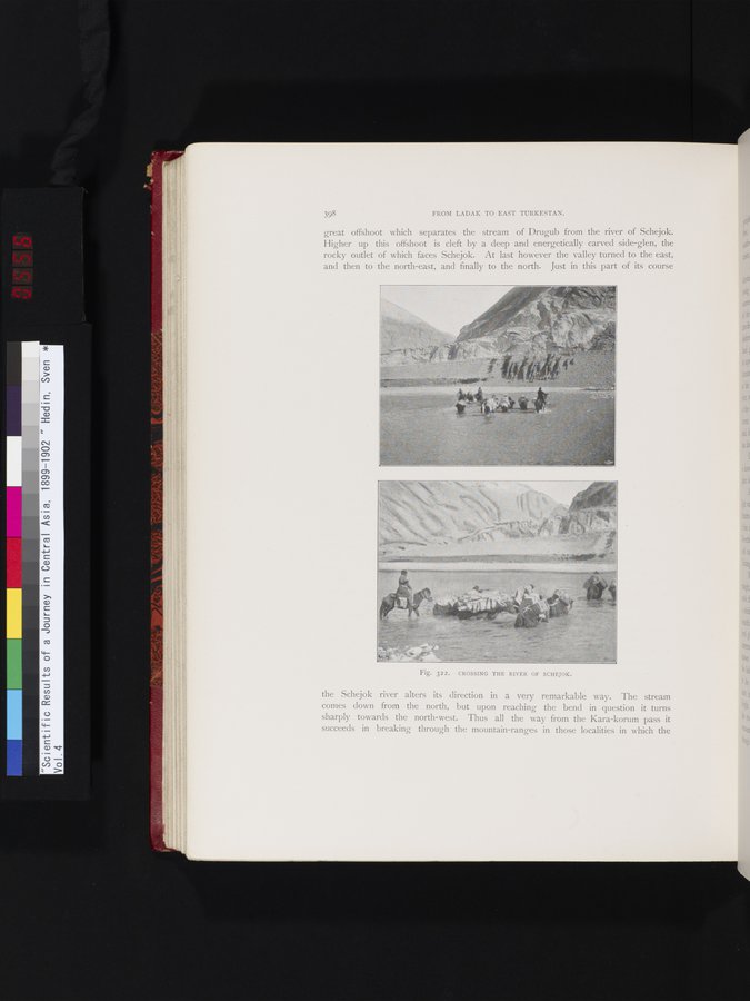 Scientific Results of a Journey in Central Asia, 1899-1902 : vol.4 / 556 ページ（カラー画像）