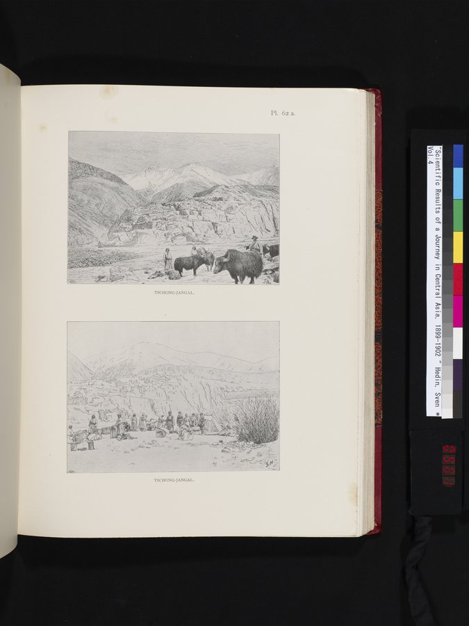 Scientific Results of a Journey in Central Asia, 1899-1902 : vol.4 / 561 ページ（カラー画像）