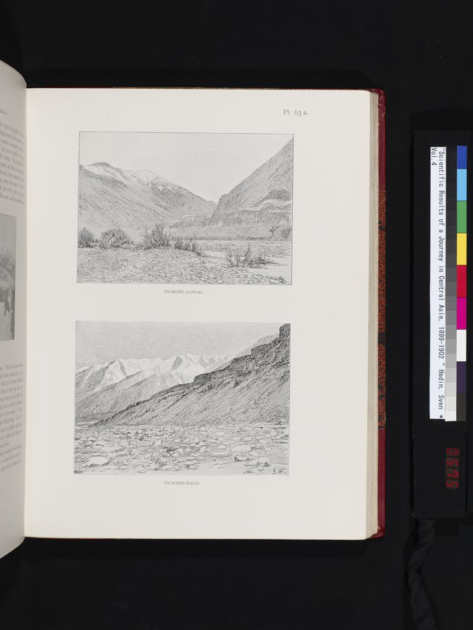 Scientific Results of a Journey in Central Asia, 1899-1902 : vol.4 / 575 ページ（カラー画像）