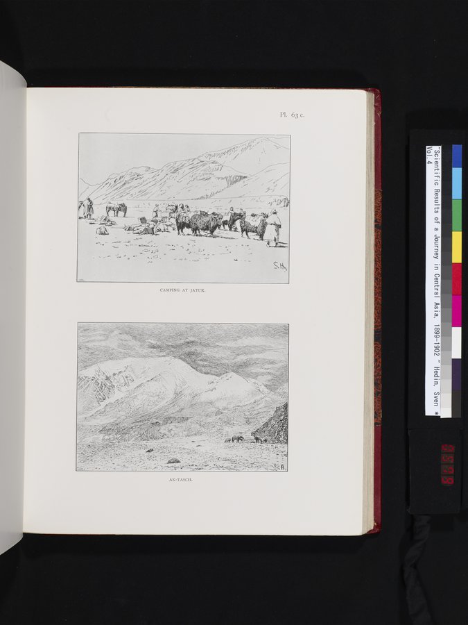 Scientific Results of a Journey in Central Asia, 1899-1902 : vol.4 / 579 ページ（カラー画像）