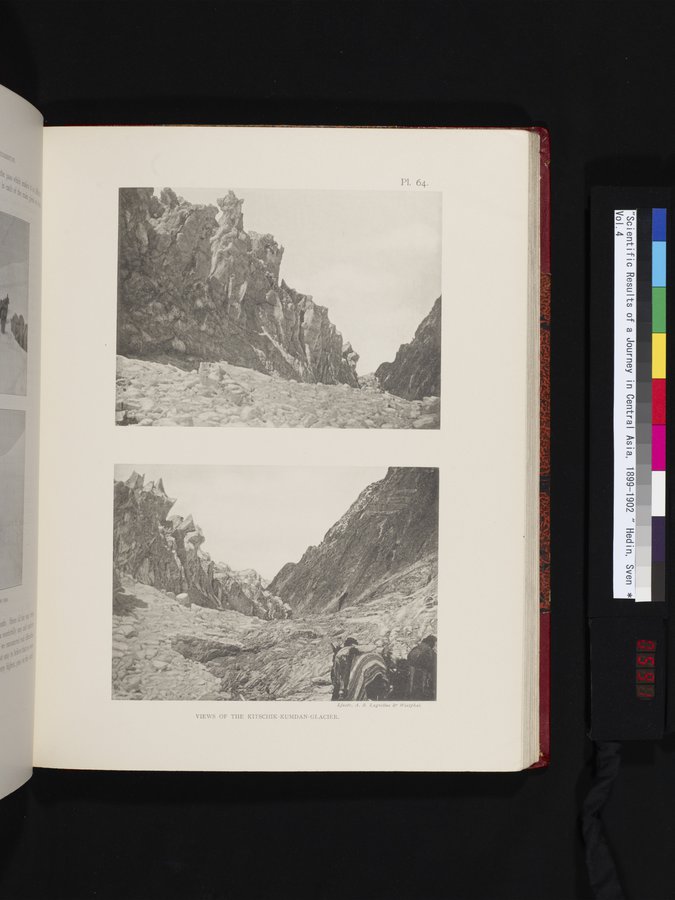 Scientific Results of a Journey in Central Asia, 1899-1902 : vol.4 / 591 ページ（カラー画像）