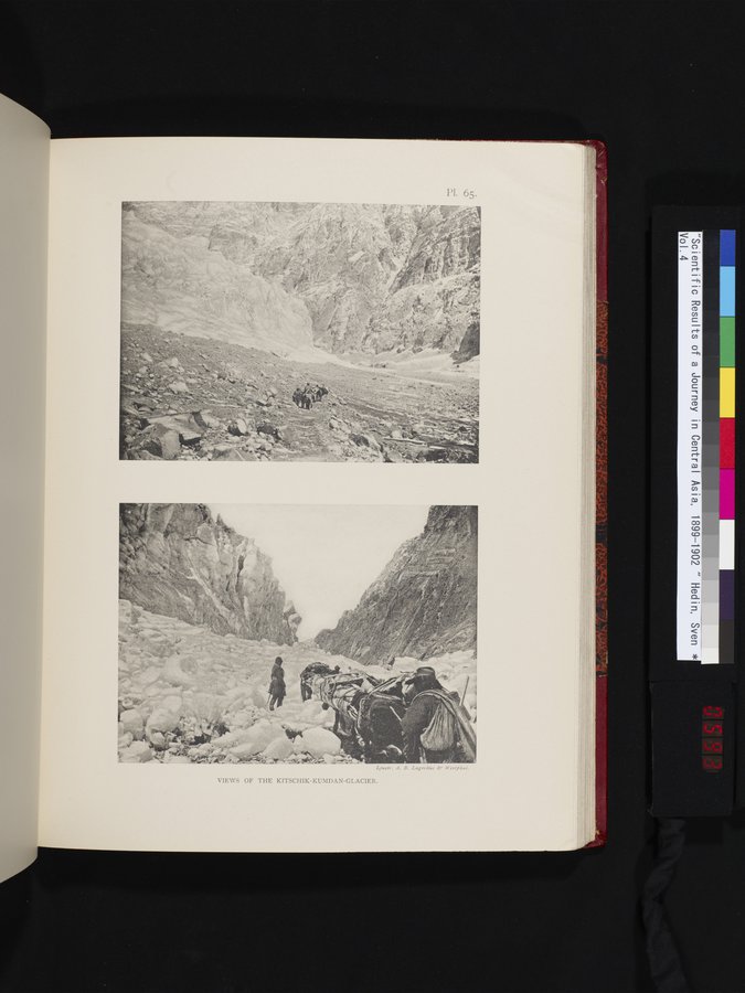 Scientific Results of a Journey in Central Asia, 1899-1902 : vol.4 / Page 593 (Color Image)