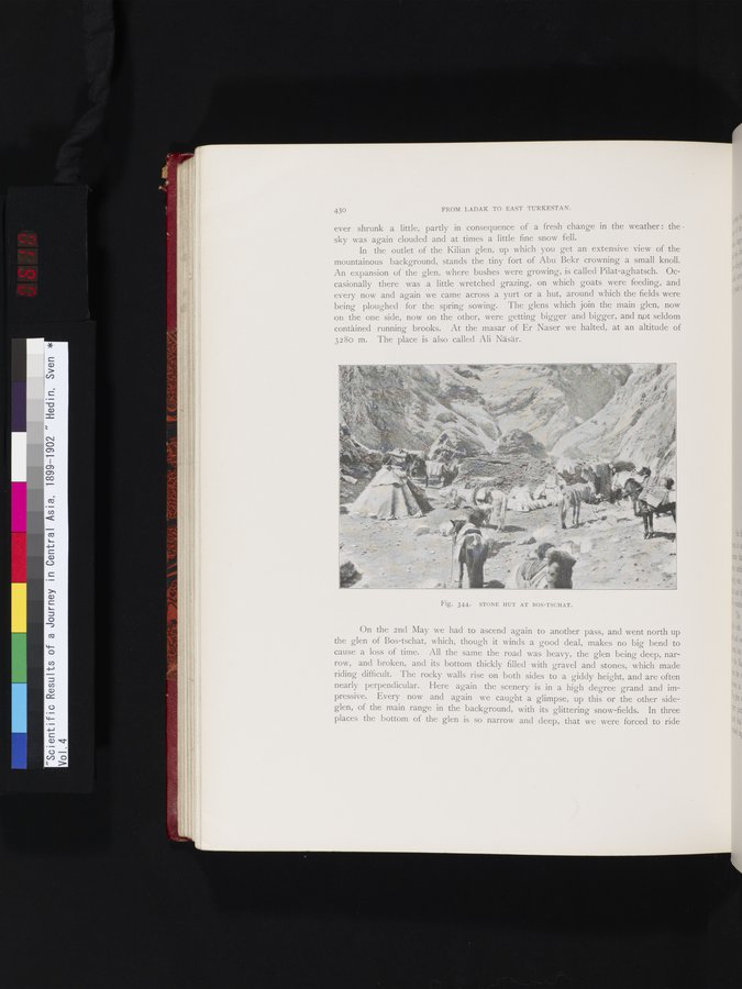 Scientific Results of a Journey in Central Asia, 1899-1902 : vol.4 / 610 ページ（カラー画像）