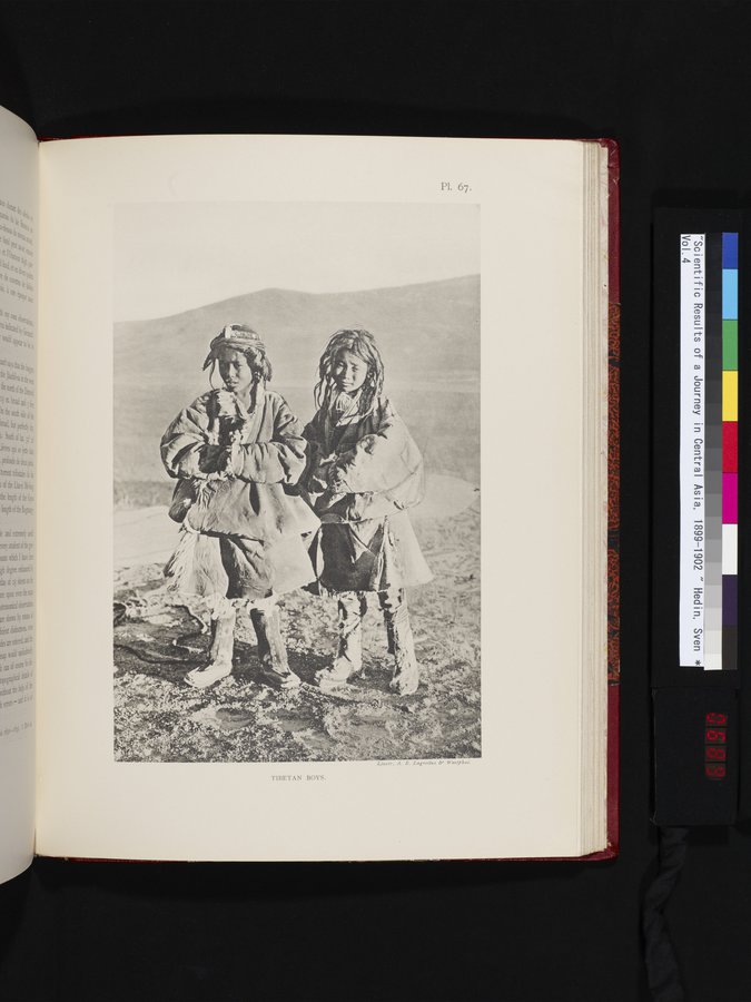 Scientific Results of a Journey in Central Asia, 1899-1902 : vol.4 / 689 ページ（カラー画像）