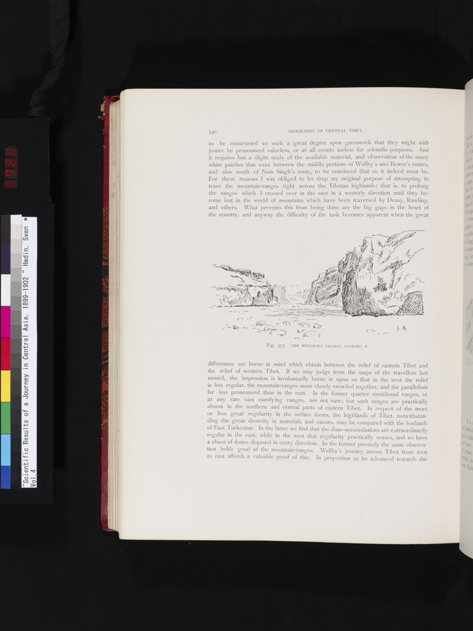 Scientific Results of a Journey in Central Asia, 1899-1902 : vol.4 / Page 726 (Color Image)