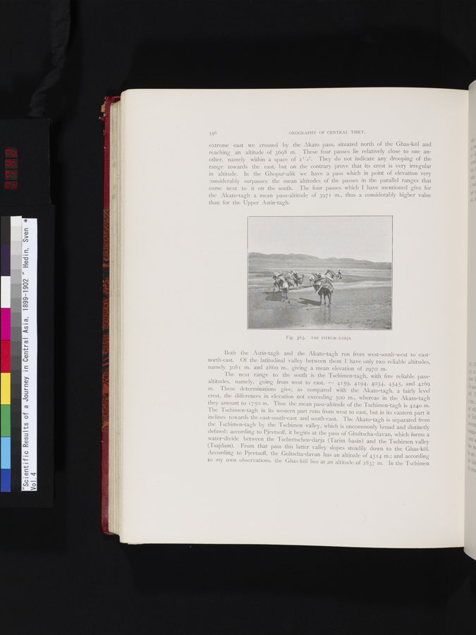 Scientific Results of a Journey in Central Asia, 1899-1902 : vol.4 / 742 ページ（カラー画像）