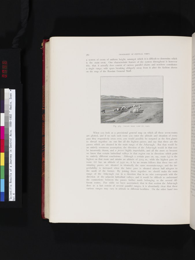 Scientific Results of a Journey in Central Asia, 1899-1902 : vol.4 / Page 746 (Color Image)