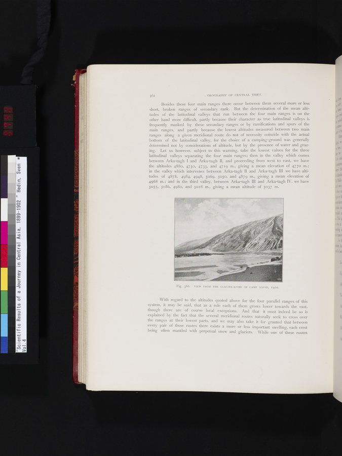 Scientific Results of a Journey in Central Asia, 1899-1902 : vol.4 / 748 ページ（カラー画像）